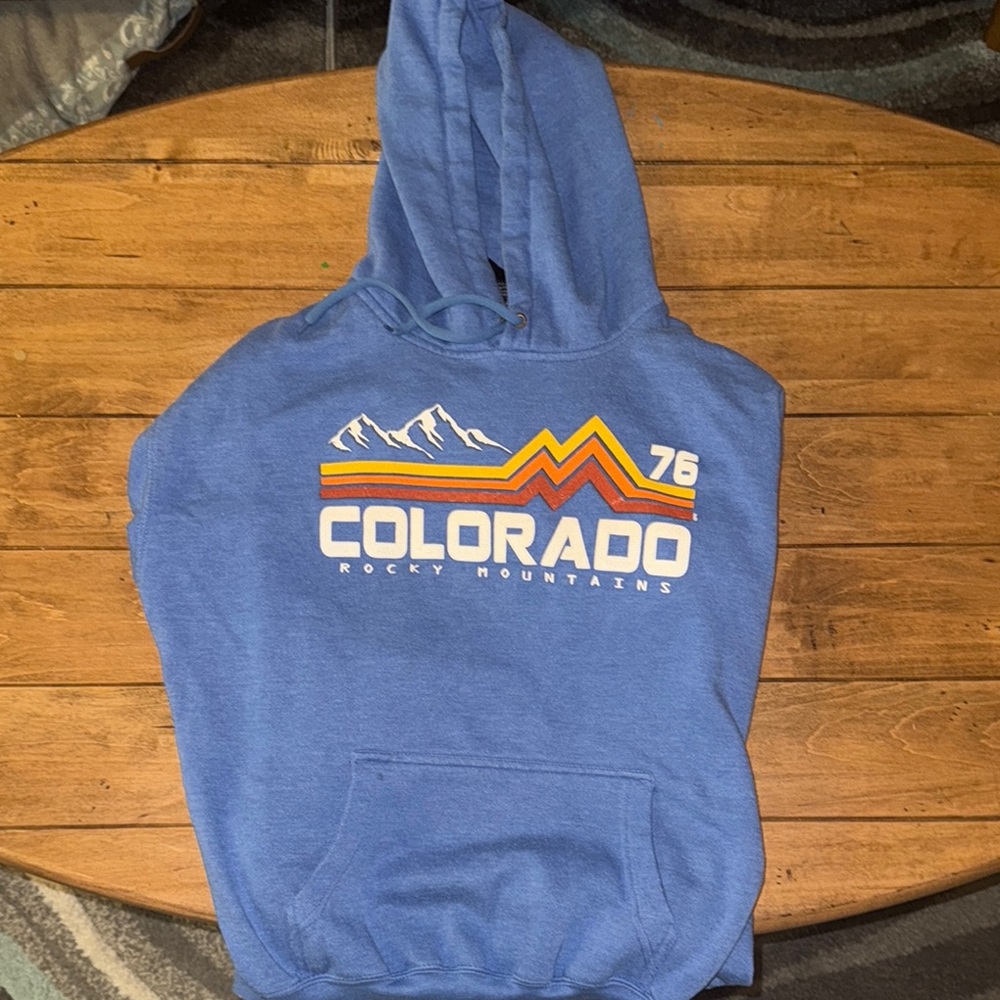 Blue Colorado Hoodie